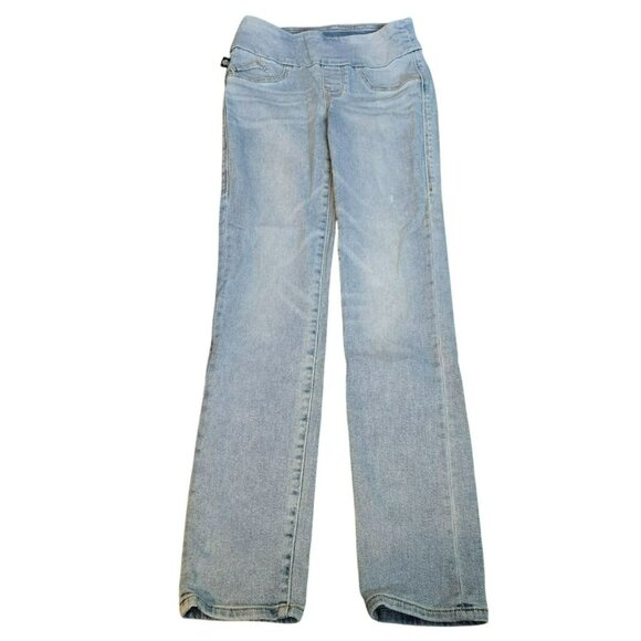 Rock & Republic Pull-on Jeans Denim Fever Womens Size 2 Tall Light Wash jj3764 - Picture 10 of 10